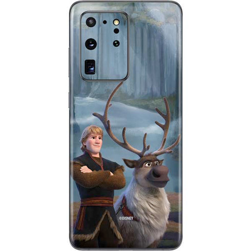 Disney Frozen II Kristoff and Sven Galaxy S20 Ultra 5G Skin